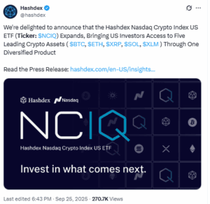 SEC-Backed Hashdex ETF Gives Stellar Broader Exposure