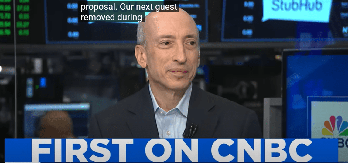 SEC Interview on CNBC. Source: CNBC