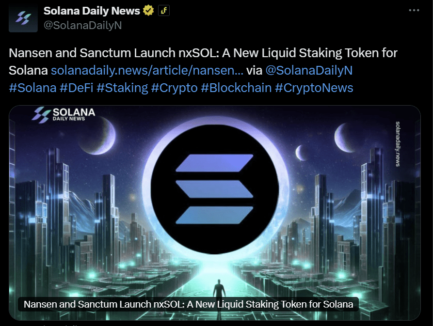 Solana Nansen CME ETF SOL price