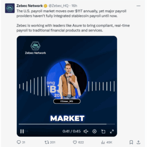 Zebec Targets Multi-Trillion-Dollar Payroll Sector