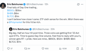 HBR recorded just $8 million in trading volume